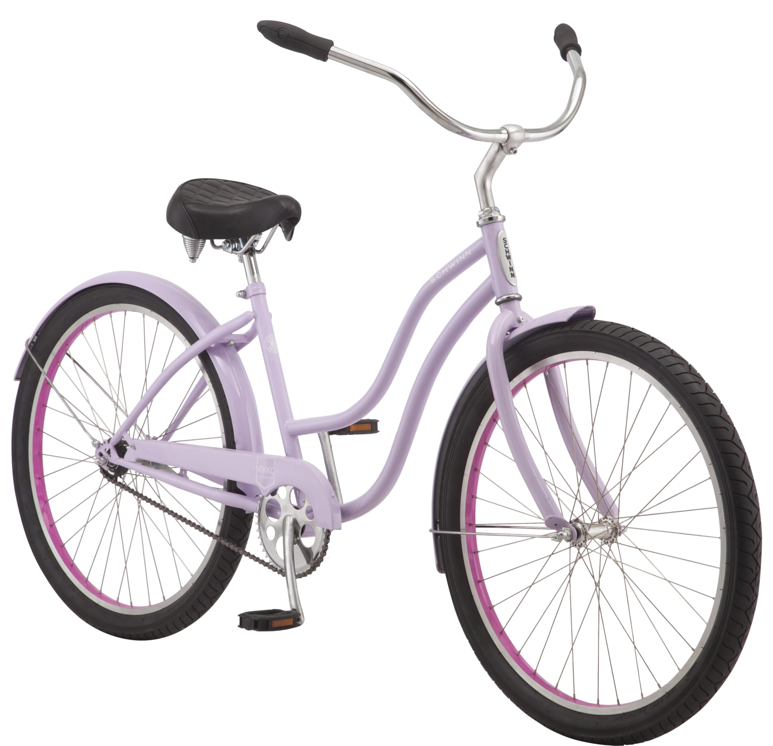 Amazon.com : Schwinn Mikko Beach Cruiser Bike for Adult, Single
