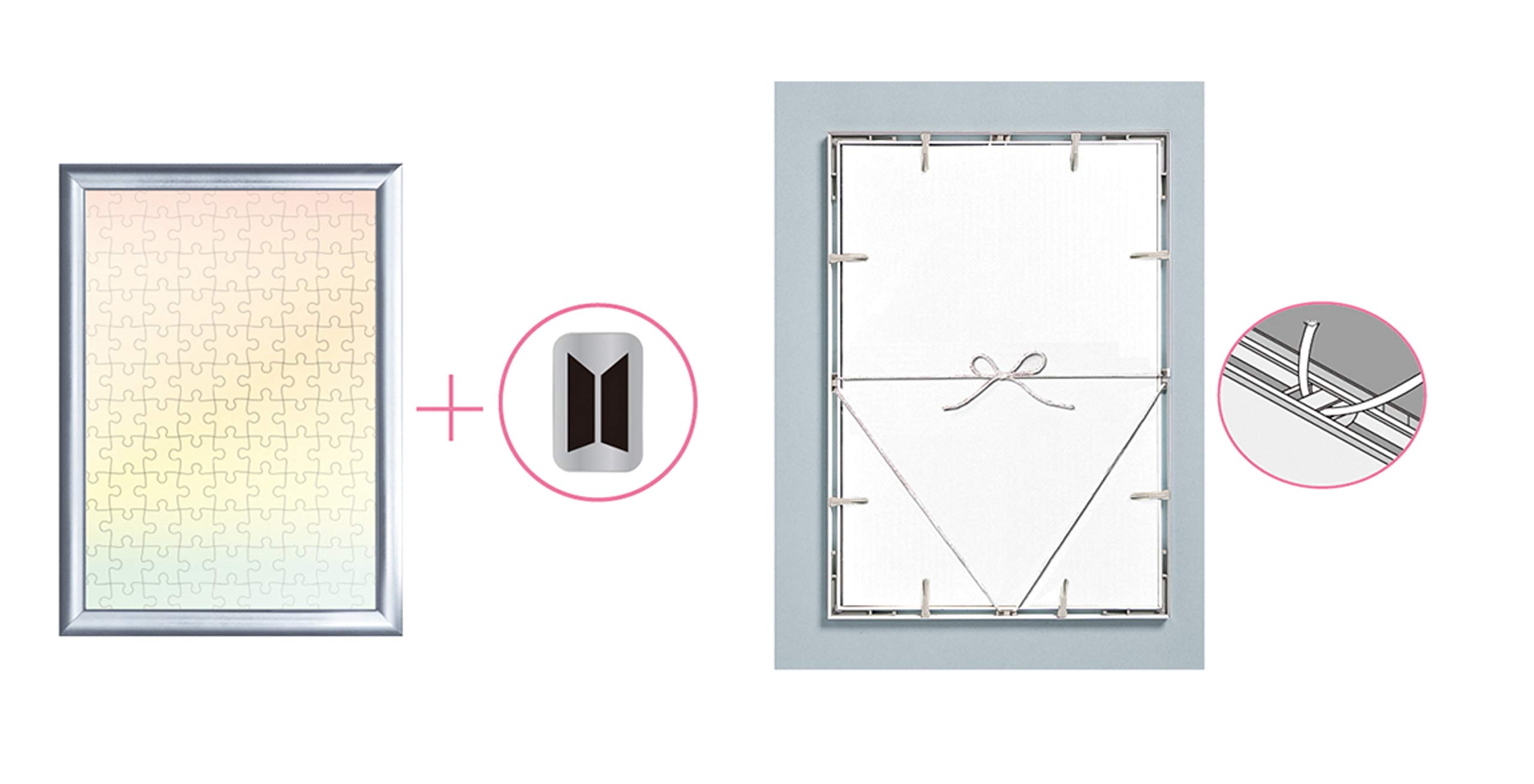 Amazon.co.jp: エポック社 パズルフレーム BTSジグソーパズル専用