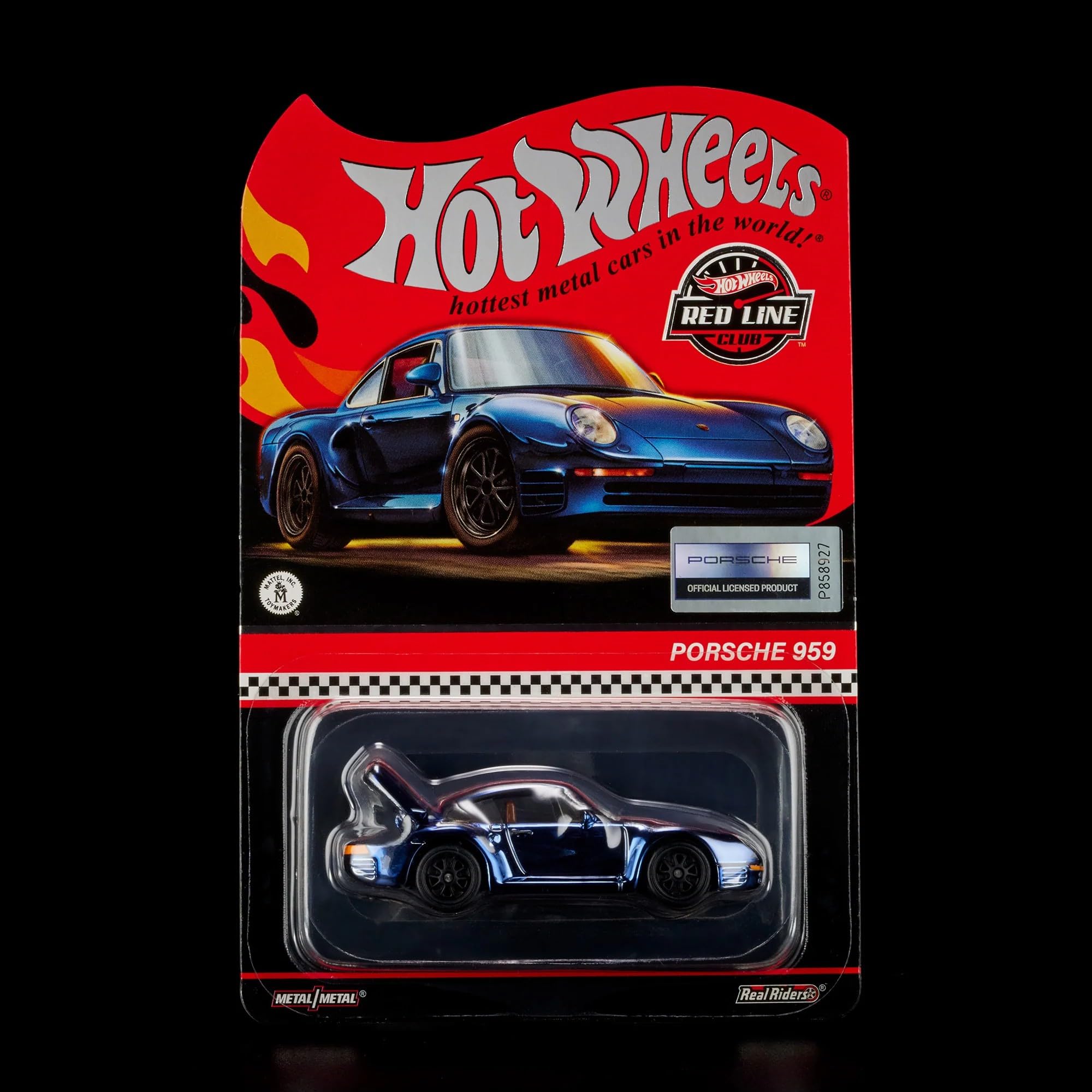 Amazon.com: Hot Wheels Porsche 959 Blue RLC Exclusive Collectors
