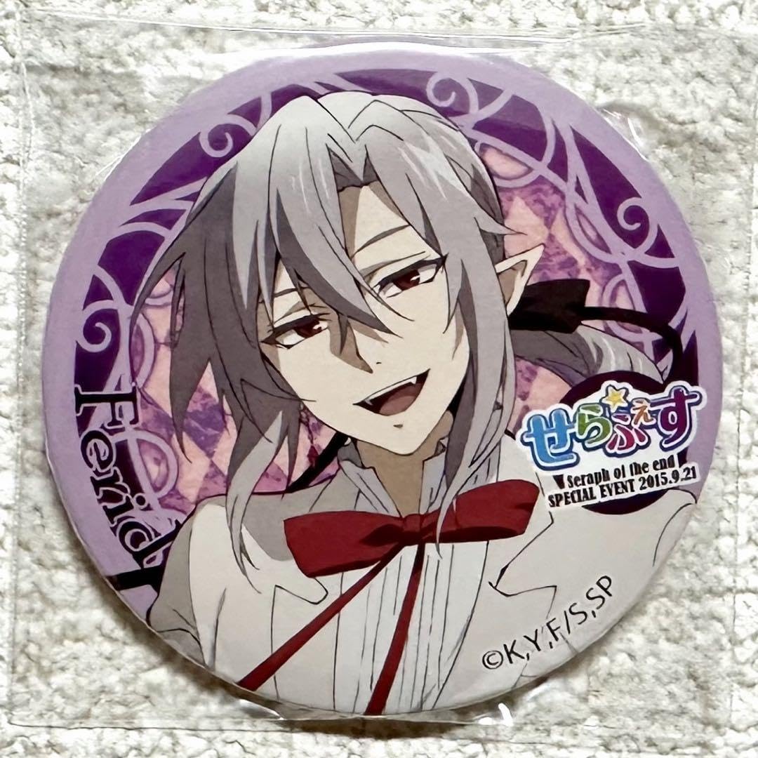 終わりのセラフ WIT STUDIO 原画 缶バッジ フェリド 【公式通販】