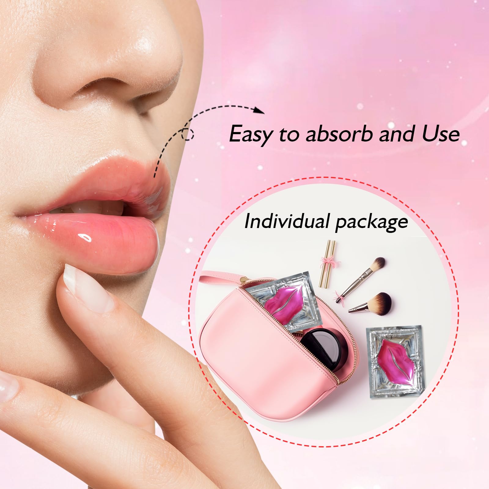 Amazon.com : Adofect 30 Pcs Collagen Crystal Lip Masks