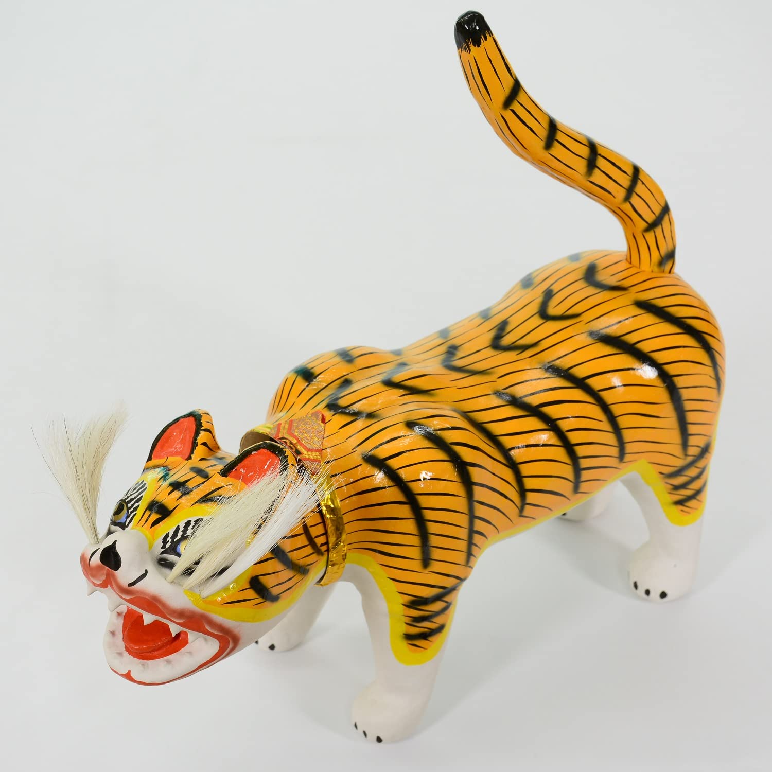 Amazon.co.jp: 張子の虎 張子虎 【香川県指定伝統工芸品】 (特大：全長