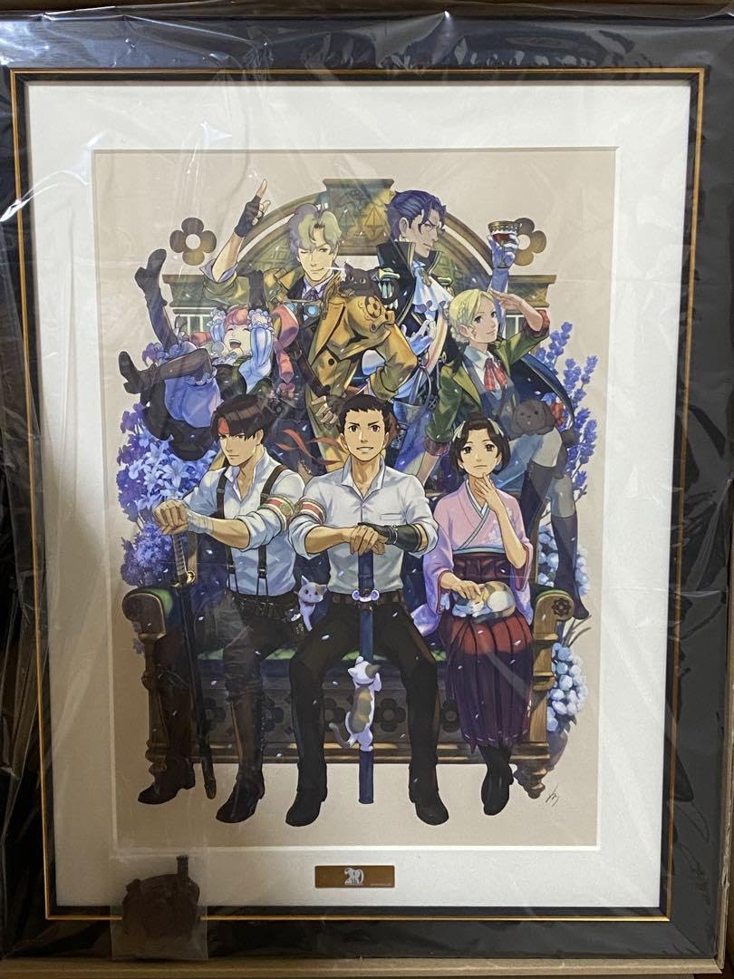 Amazon.co.jp: 大逆転裁判 20周年 塗和也描き下ろしキャラファイン