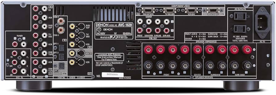 Amazon | DENON デノン AVC-1620 AVサラウンドアンプ | Denon | AV