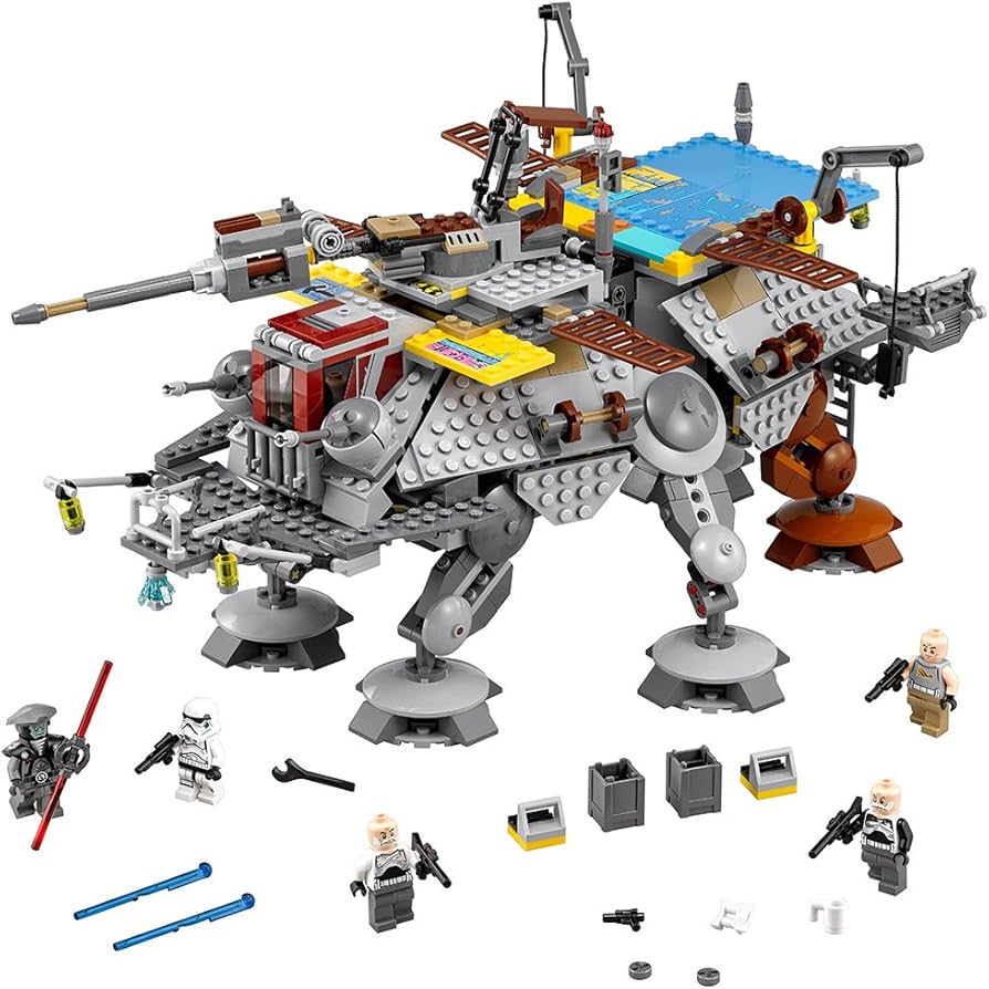 Amazon.com: LEGO Star Wars Captain Rex's at-TE 75157 Star Wars Toy