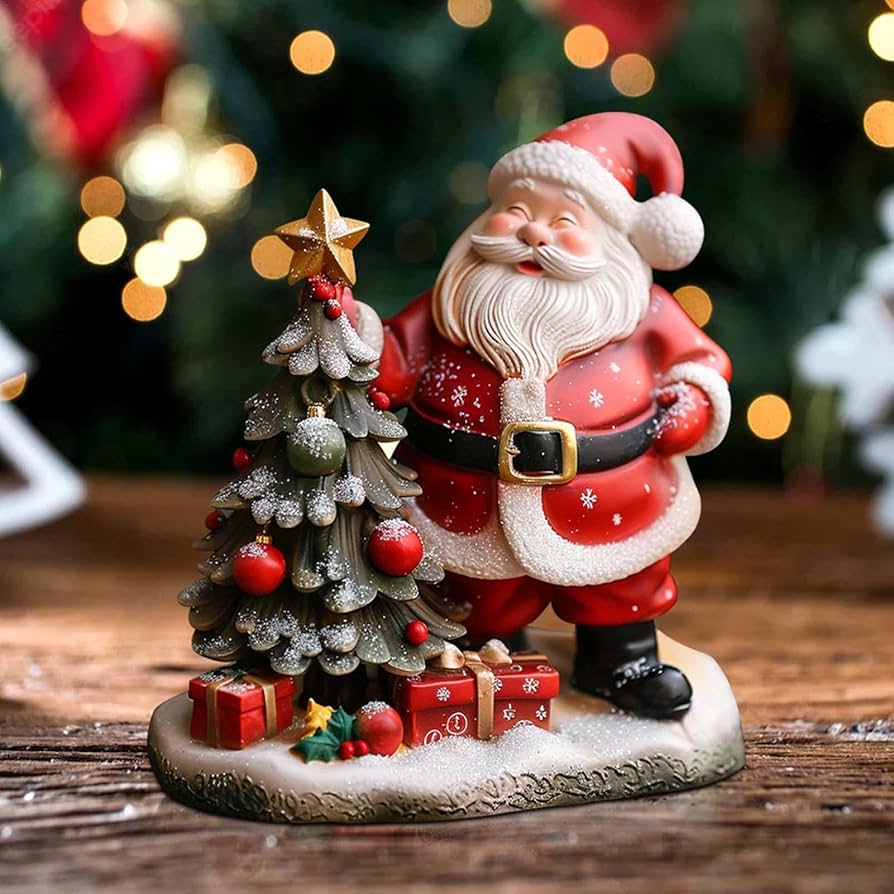 Amazon.co.jp: クリスマス サンタ クロース フィギュア、クリスマス