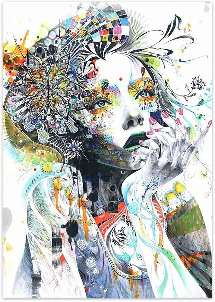 Amazon.co.jp: MINJAE ポスター CIRCULATION アートポスター A2