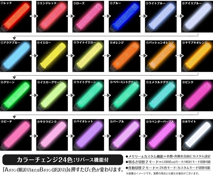 Amazon.co.jp: MIX PENLA PRO 24 Colors Button Battery Operated Pen