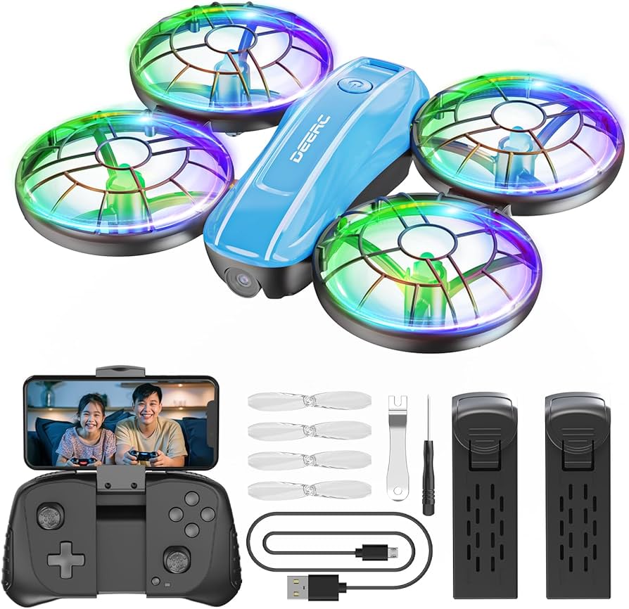 Amazon.co.jp: ドローン カメラ付き 100g未満 Holyton 小型 申請不要