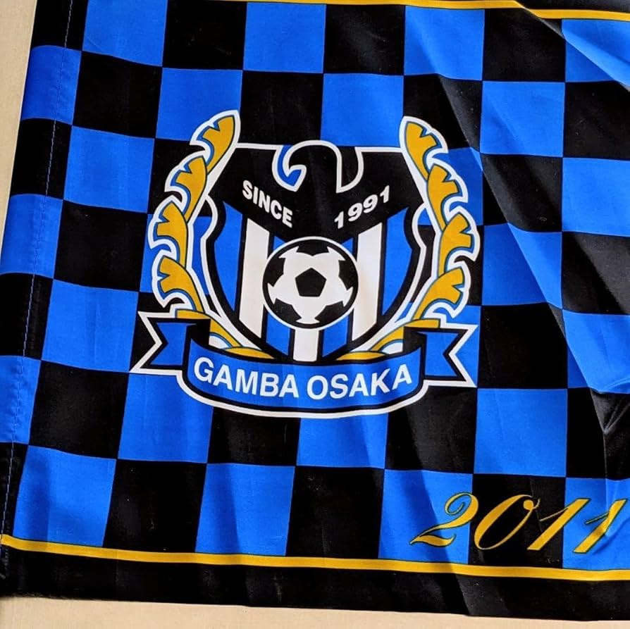 未使用品 初期デザイン ガンバ大阪(GAMBA OSAKA)フラッグL(特大