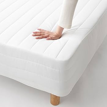 Amazon.co.jp: 無印良品 脚付マットレス ダブルサイズ ポケットコイル