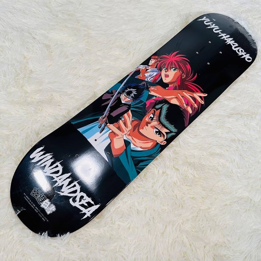 Amazon.co.jp: ウィンダンシー 幽遊白書 コラボ スケートボード デッキ