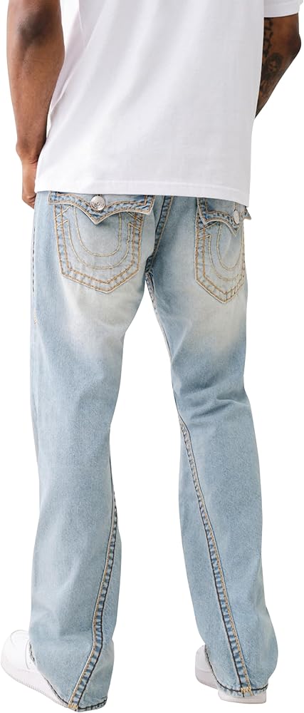 True Religion Men's Joey Super T Flap Twisted Seam 1/2