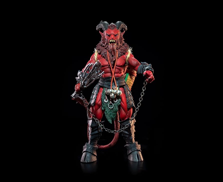 Amazon.com: Four Horsemen Figura Obscura Red Krampus Retailer