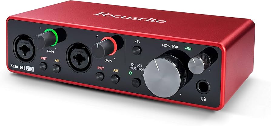 Amazon.co.jp: Focusrite Scarlett 2i2 2x2 USBオーディオ
