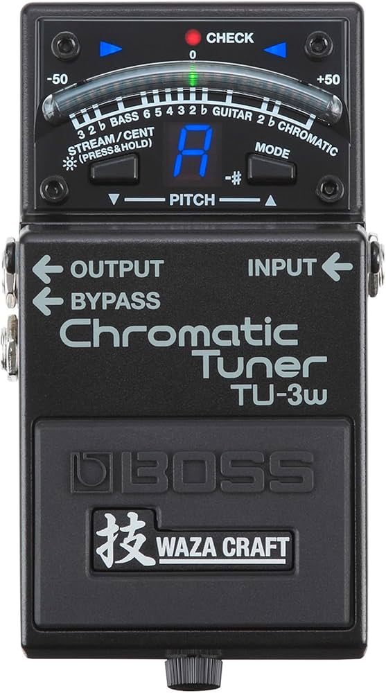 Amazon.com: BOSS TU-3W Waza Craft Compact Chromatic Tuner