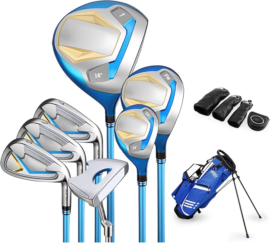 Amazon.co.jp: ジュニアコンプリートゴルフクラブセット、キッズゴルフ