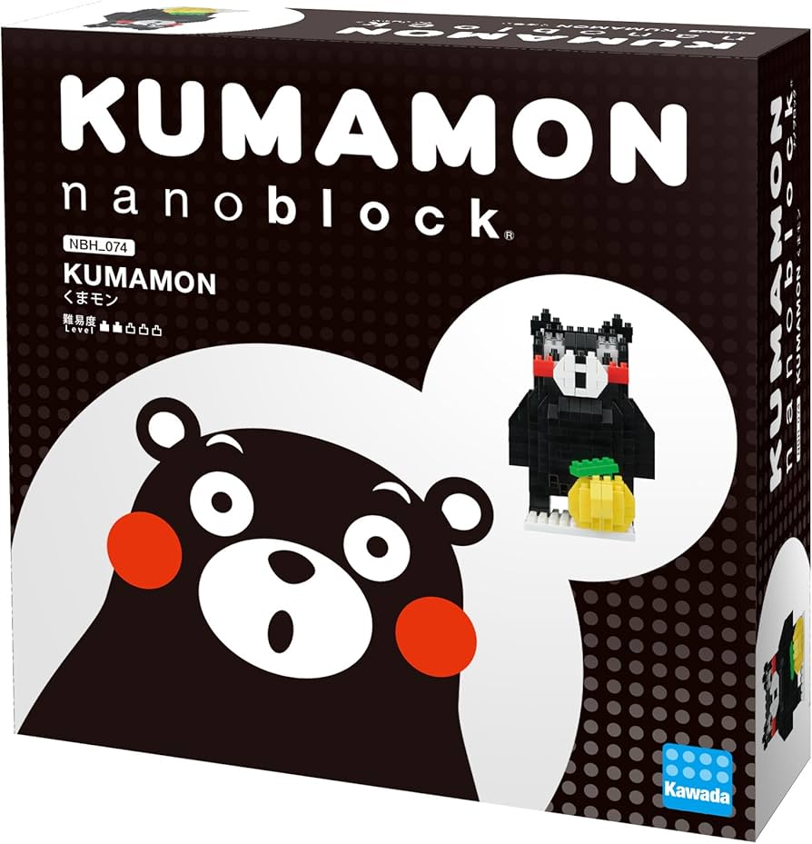 Amazon.co.jp: カワダ(Kawada) ナノブロック くまモン NBH_074 : おもちゃ