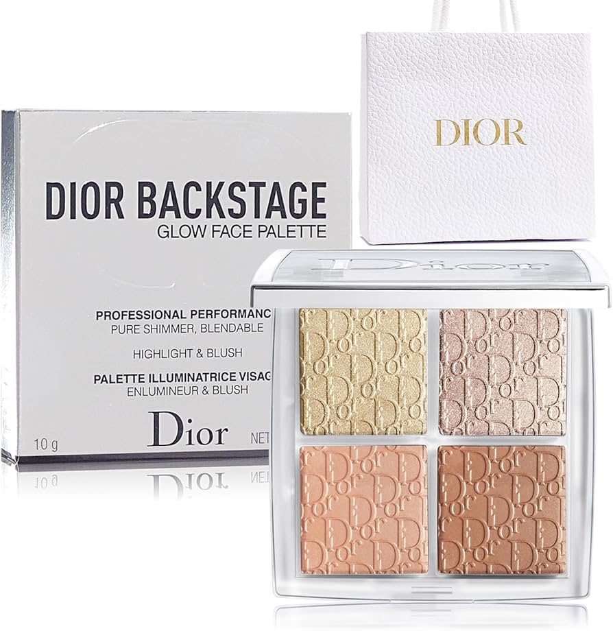 Amazon.co.jp: DIOR Backstage Face Glow Palette #002 Glitz 0.4 oz