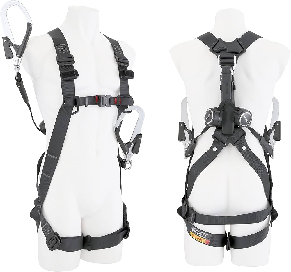 Amazon.co.jp: タジマ 新規格安全帯 フルハーネスGS・両側巻取式ダブル