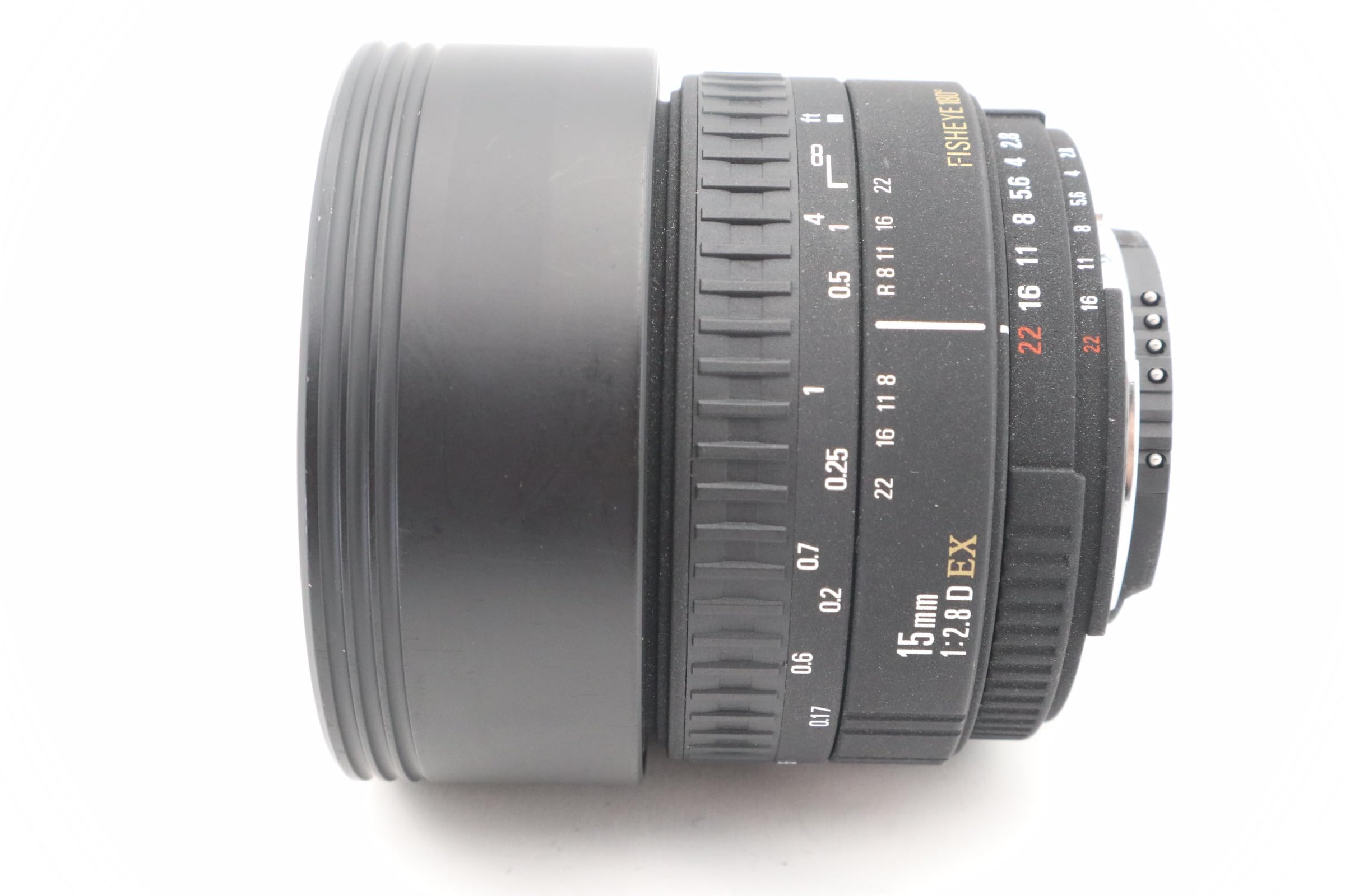美品 SIGMA 15mm F2.8 EX DG FISHEYE NIKON Nikon用 SIGMA Fisheye