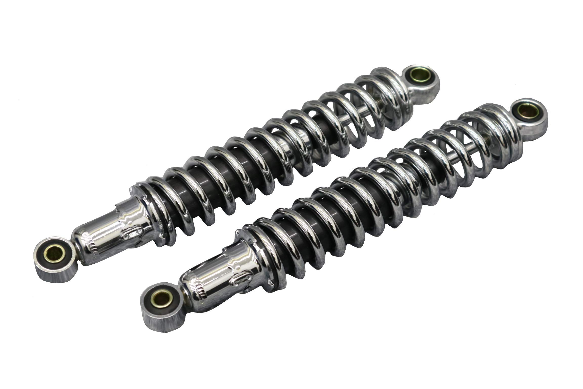 Amazon | 汎用 細巻き サス 325mm メッキ | リアサスペンション