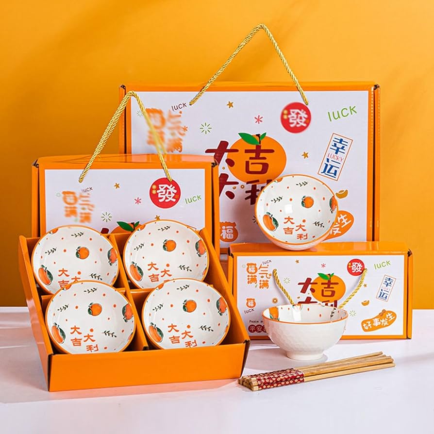 Amazon.co.jp: 食器セット 茶碗セット 80点セット パンダ柄 20箱セット