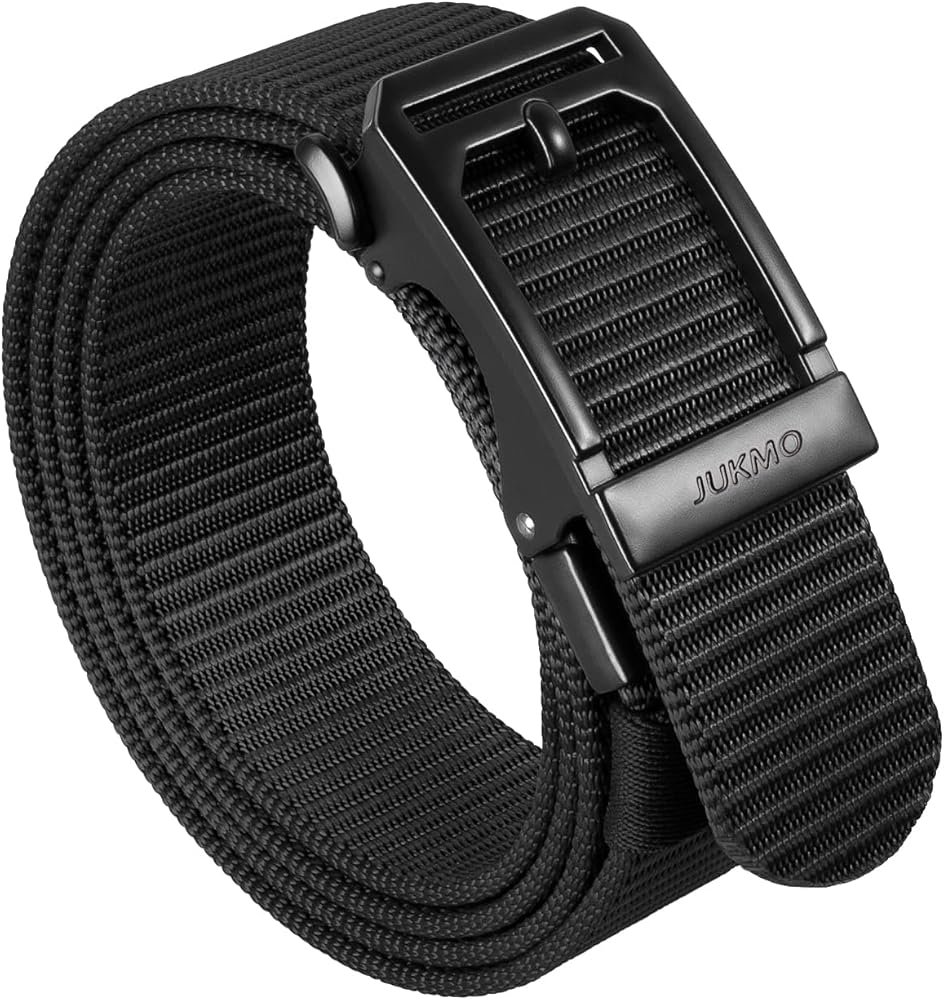 JUKMO Men's Ratchet Tactical Belt, 1.5