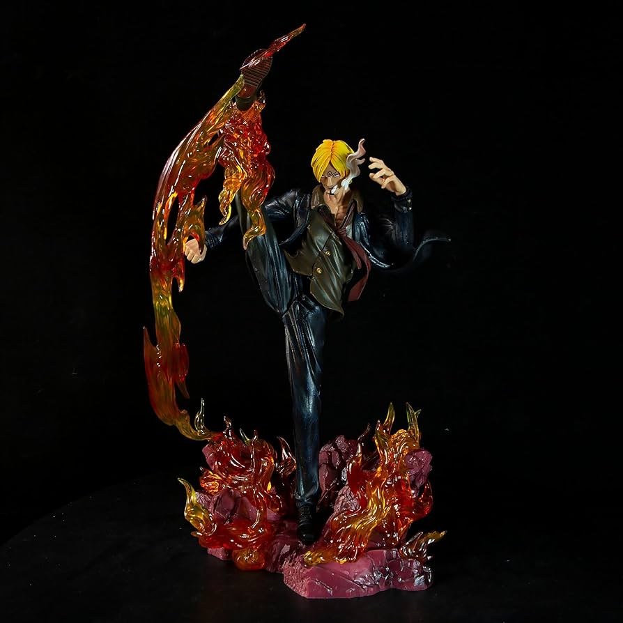 Amazon.co.jp: 黒足のサンジ Vinsmoke Sanji 悪魔風脚 黒いスーツと