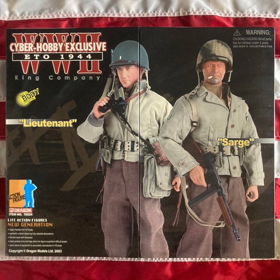 ドラゴンモデルズLieutenant & Sarge COMBAT! 2体セット ドラゴン