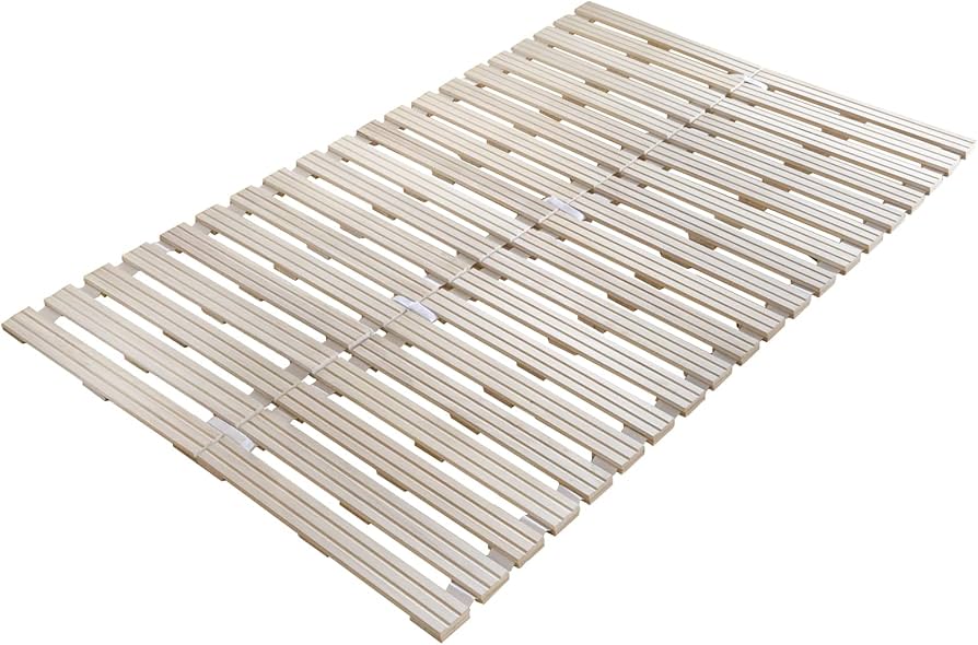 Amazon | タンスのゲン ベッド ダブル すのこ 折りたたみ 完成品