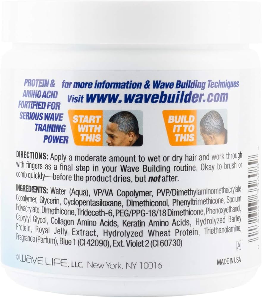 Amazon.com: WaveBuilder Spin'n Waves Wave Cream | Non Greasy Adds