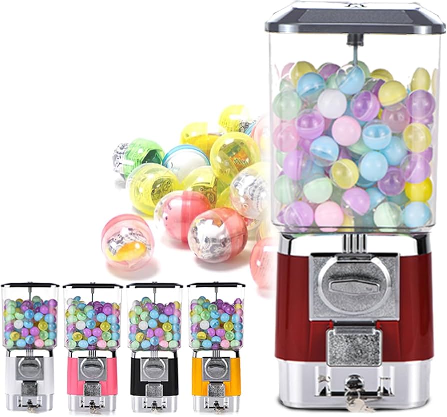 Amazon | Kurflo ガチャマシン 100円硬貨用 業務用 ガチャガチャ 本体