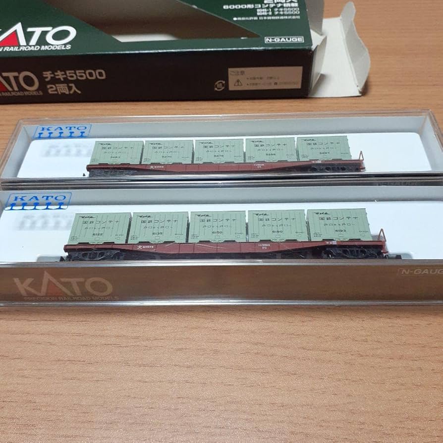 ⑫ KATO 8045 チキ5500 2両入 3個セット ⑫ KATO 8045 チキ5500 2両入