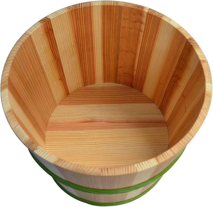 Amazon｜木製 漬物樽 18L プラたが｜漬物器・漬物保存容器 オンライン通販