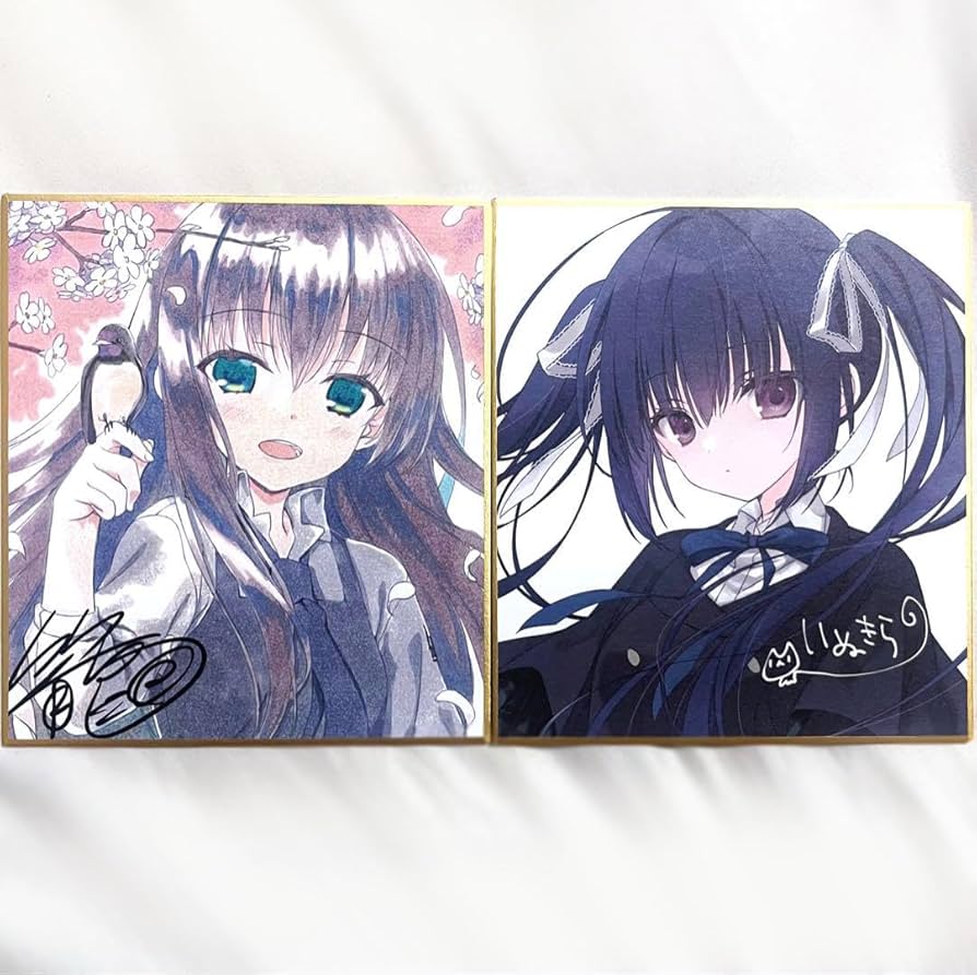 み*い様 夏和小 直筆サイン色紙 Lycee 四季ナツメ 本間心鈴 君原結愛