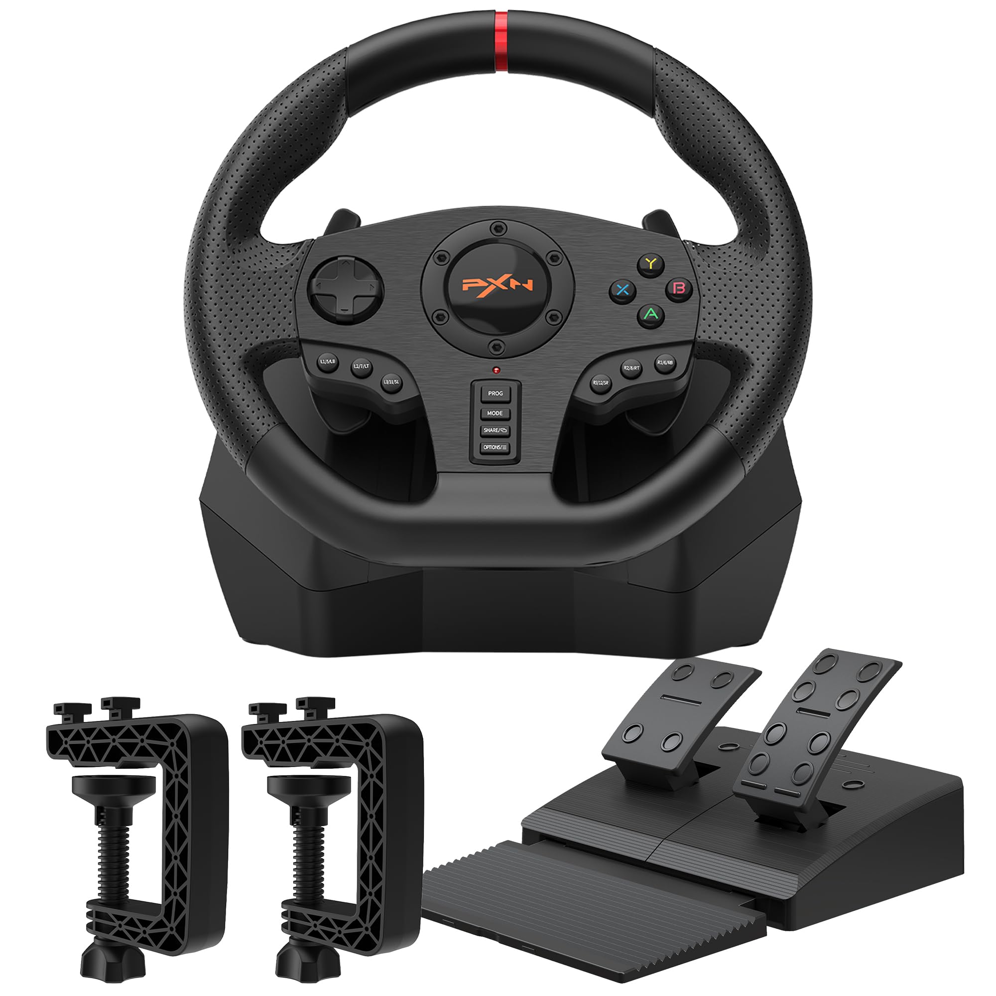 Amazon.com: PXN V900 PC Racing Wheels - 270/900°Gaming Steering
