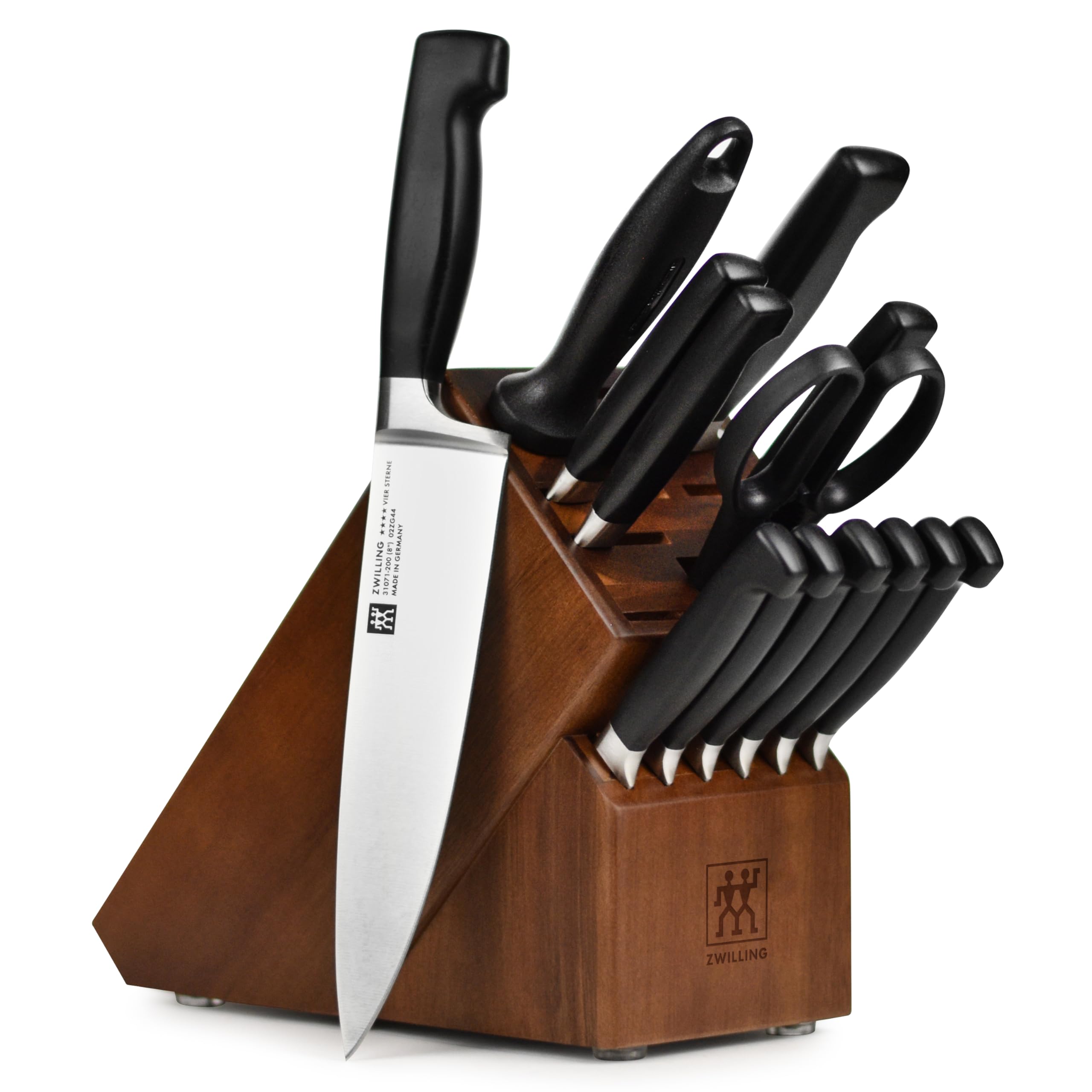 Amazon.com: ZWILLING Four Star 14-pc Knife Block Set: Home & Kitchen