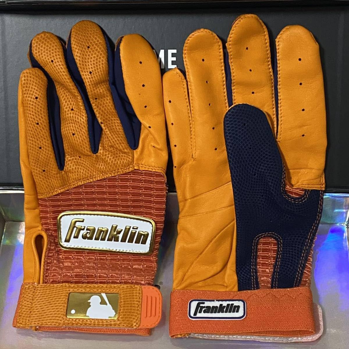 Amazon | Franklin Custom Pro Classic オレンジ×ネイビー Sサイズ