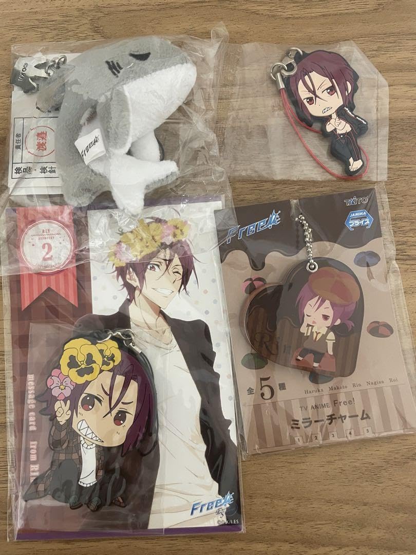 出回り最安値! free! 松岡凛 SAMEZUKA KIDS 缶バッジ 2点 出回り最安値