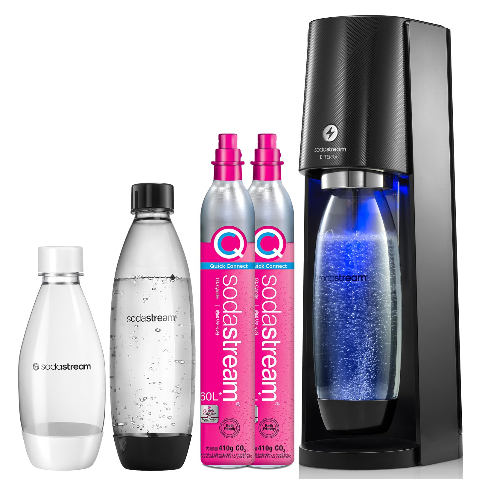 Amazon | [公式] ソーダストリーム E-TERRA(E-テラ) 特別パッケージ