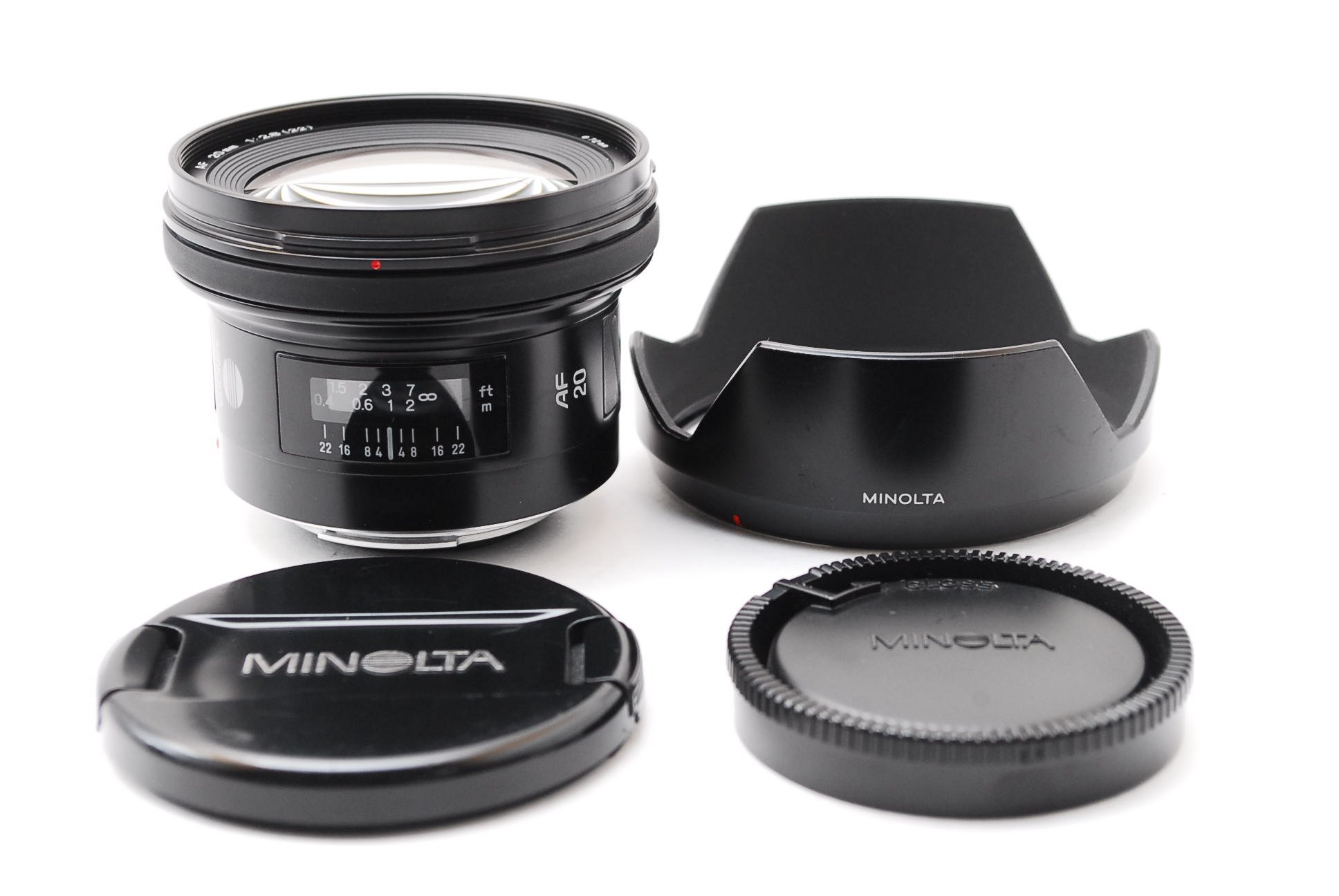Amazon.co.jp: MINOLTA ミノルタ AF 20mm F2.8 NEW : 家電＆カメラ
