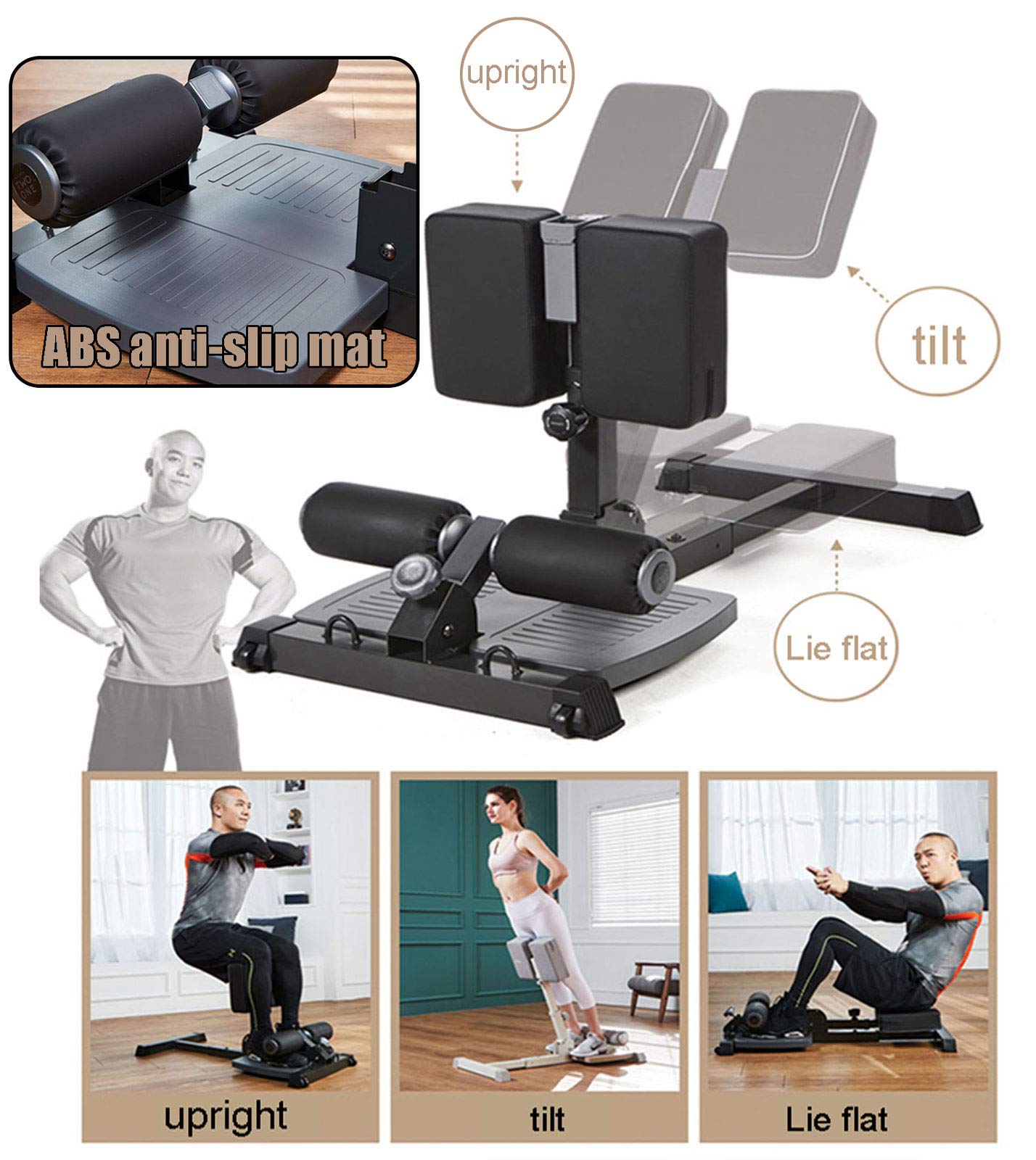 Amazon.co.jp: シシースクワット、家庭用多機能スクワットマシン