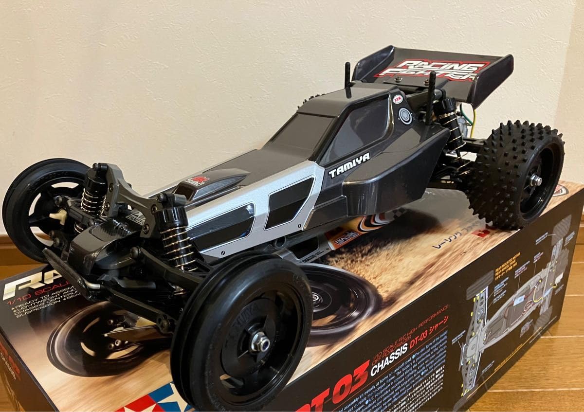 Amazon | タミヤ レーシング ファイター (DT-03シャーシ) ・未走行