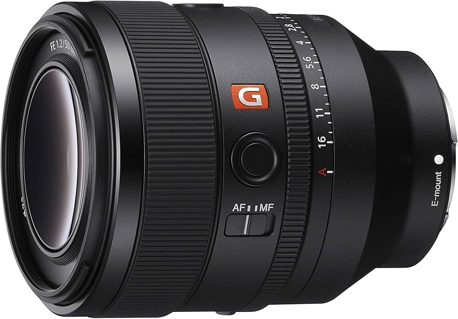 Amazon.com : Sony FE 50mm F1.2 GM Full-Frame Large-Aperture G