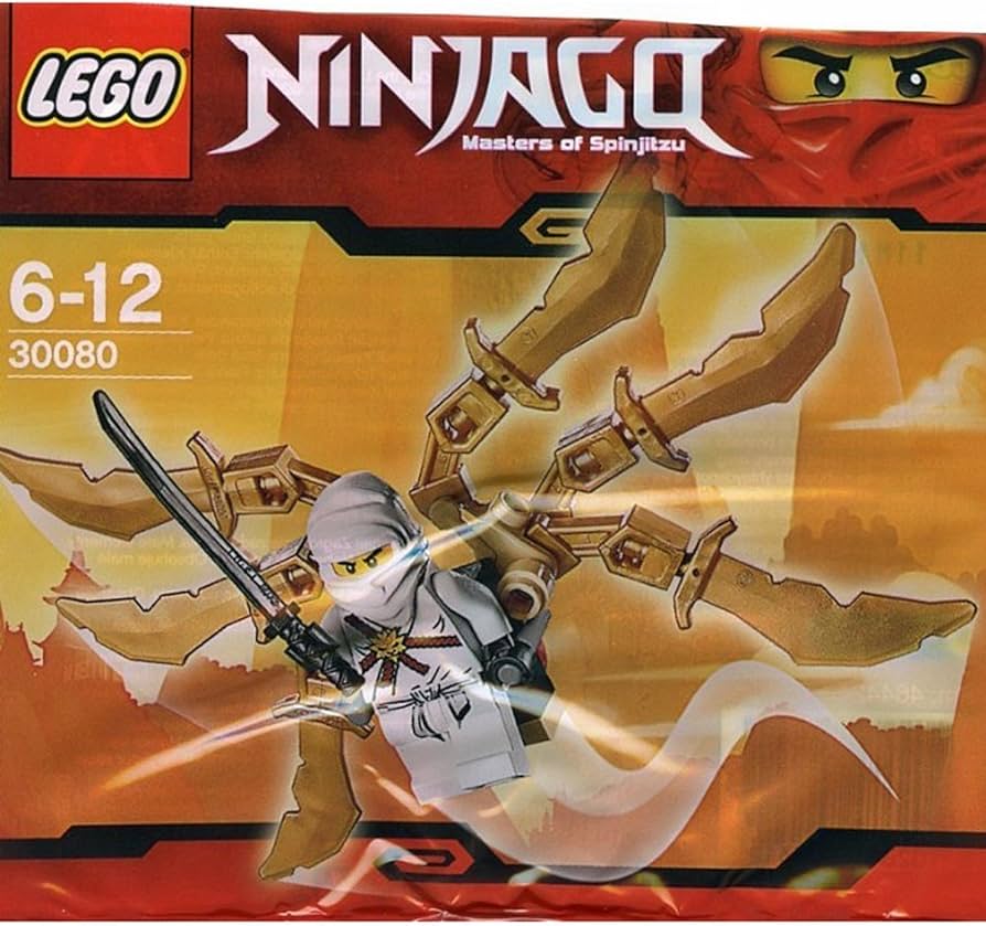 LEGO Ninjago Conjunto exclusivo de mini figuras #30080 Zane Ninja