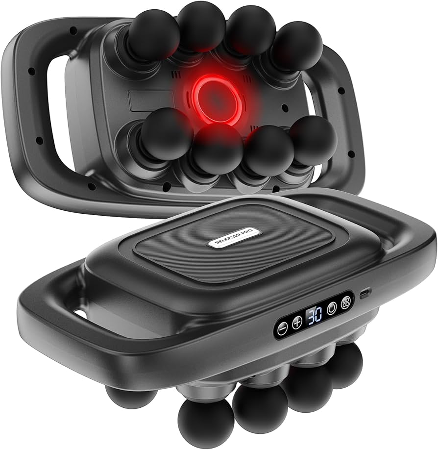 Amazon | Semtyait 筋膜リリースガン 業界初ハンズフリー【極限の全身