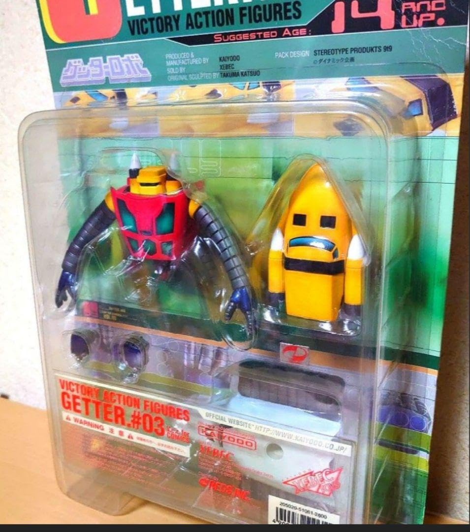 Amazon.co.jp: 海洋堂 ヴィクトリーアクションフィギュア ゲッターロボ
