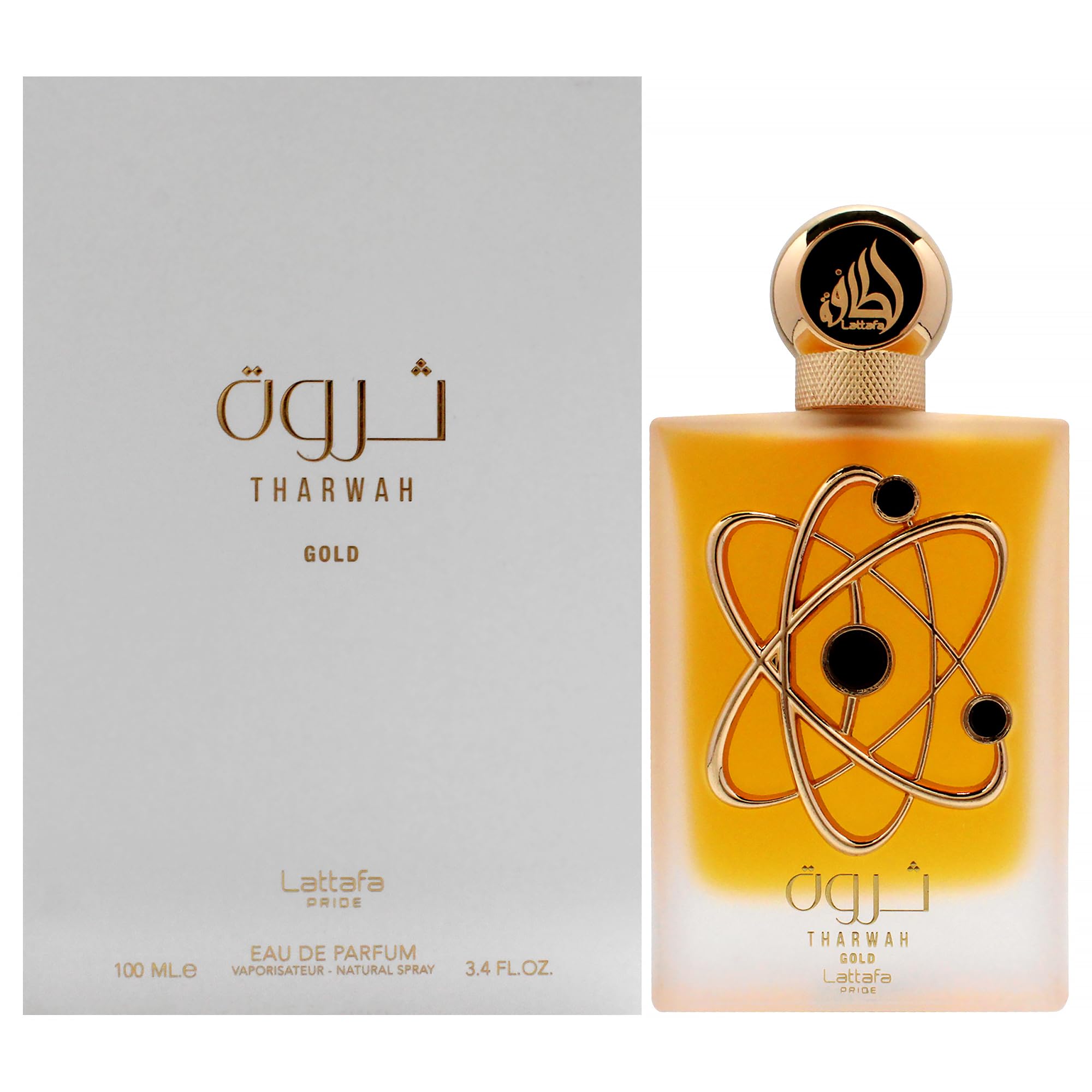 Amazon.com : Lattafa Perfumes Tharwah Gold for Unisex Eau de