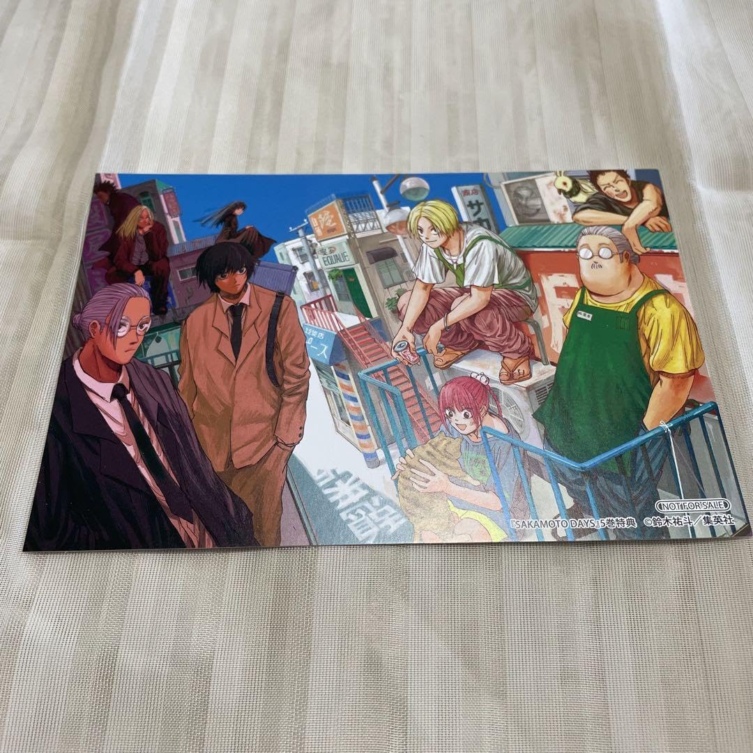 Amazon | サカモトデイズ ポストカード 南雲 神々廻 大佛 sakamotodays